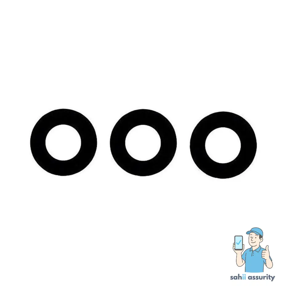 Camera Lens for Motorola Moto G52 Black